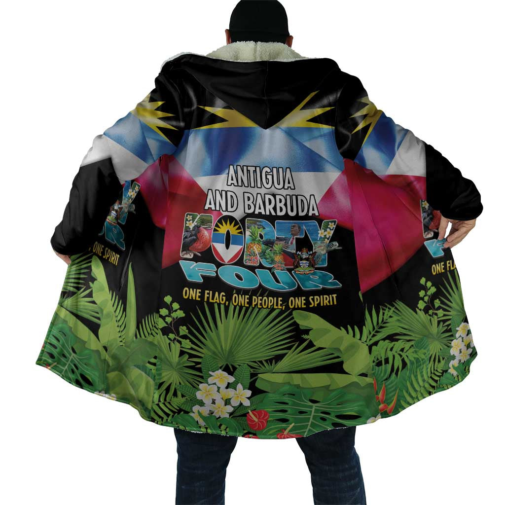 Antigua and Barbuda Independence Day Cloak 44th Anniversary One Flag One People One Spirit - Wonder Print Shop