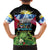 Antigua and Barbuda Independence Day Family Matching Short Sleeve Bodycon Dress and Hawaiian Shirt 44th Anniversary One Flag One People One Spirit - Wonder Print Shop