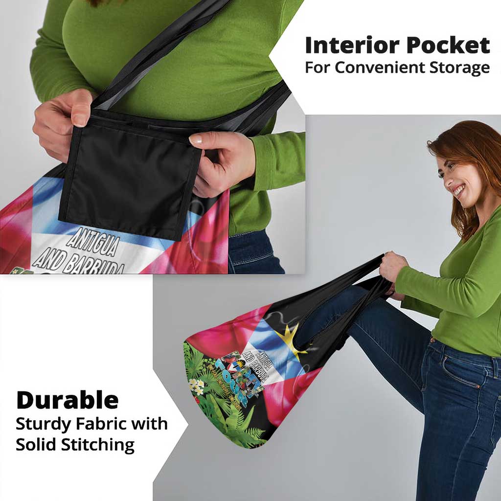 Antigua and Barbuda Independence Day Grocery Bag 44th Anniversary One Flag One People One Spirit - Wonder Print Shop