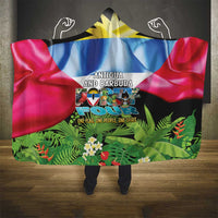 Antigua and Barbuda Independence Day Hooded Blanket 44th Anniversary One Flag One People One Spirit - Wonder Print Shop