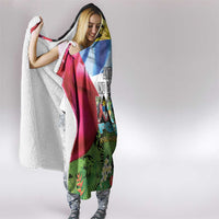 Antigua and Barbuda Independence Day Hooded Blanket 44th Anniversary One Flag One People One Spirit - Wonder Print Shop