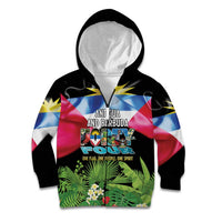Antigua and Barbuda Independence Day Kid Hoodie 44th Anniversary One Flag One People One Spirit - Wonder Print Shop