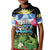 Antigua and Barbuda Independence Day Kid Polo Shirt 44th Anniversary One Flag One People One Spirit - Wonder Print Shop