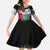Antigua and Barbuda Independence Day Kid Short Sleeve Dress 44th Anniversary One Flag One People One Spirit - Wonder Print Shop