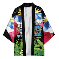 Antigua and Barbuda Independence Day Kimono 44th Anniversary One Flag One People One Spirit - Wonder Print Shop