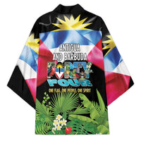 Antigua and Barbuda Independence Day Kimono 44th Anniversary One Flag One People One Spirit - Wonder Print Shop