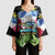 Antigua and Barbuda Independence Day Kimono Sleeve Blouse 44th Anniversary One Flag One People One Spirit - Wonder Print Shop
