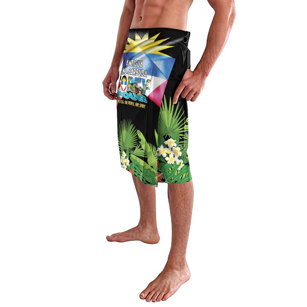 Antigua and Barbuda Independence Day Lavalava 44th Anniversary One Flag One People One Spirit - Wonder Print Shop