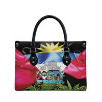 Antigua and Barbuda Independence Day Leather Bag 44th Anniversary One Flag One People One Spirit - Wonder Print Shop