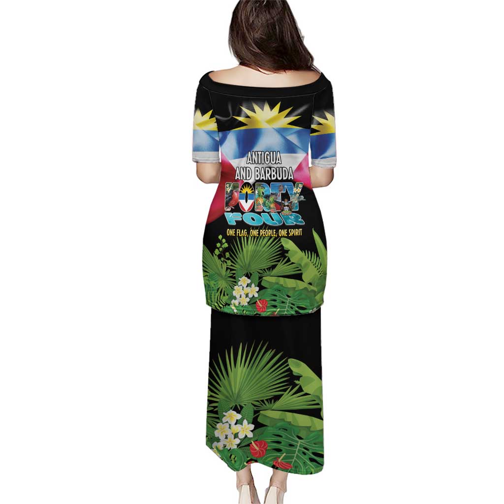 Antigua and Barbuda Independence Day Puletasi 44th Anniversary One Flag One People One Spirit - Wonder Print Shop