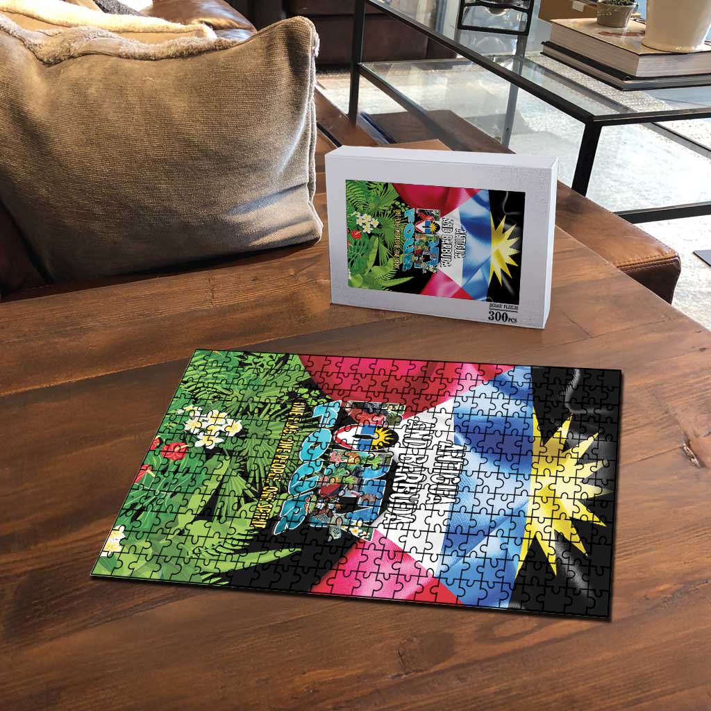 Antigua and Barbuda Independence Day Puzzle 44th Anniversary One Flag One People One Spirit - Wonder Print Shop
