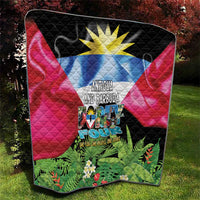 Antigua and Barbuda Independence Day Quilt 44th Anniversary One Flag One People One Spirit - Wonder Print Shop
