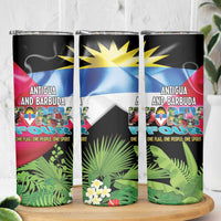 Antigua and Barbuda Independence Day Skinny Tumbler 44th Anniversary One Flag One People One Spirit - Wonder Print Shop