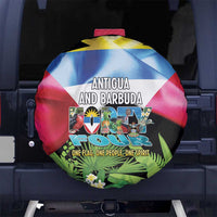 Antigua and Barbuda Independence Day Spare Tire Cover 44th Anniversary One Flag One People One Spirit - Wonder Print Shop