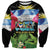 Antigua and Barbuda Independence Day Sweatshirt 44th Anniversary One Flag One People One Spirit - Wonder Print Shop