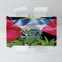 Antigua and Barbuda Independence Day Tablecloth 44th Anniversary One Flag One People One Spirit - Wonder Print Shop