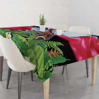 Antigua and Barbuda Independence Day Tablecloth 44th Anniversary One Flag One People One Spirit - Wonder Print Shop