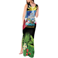 Antigua and Barbuda Independence Day Tank Maxi Dress 44th Anniversary One Flag One People One Spirit - Wonder Print Shop