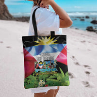 Antigua and Barbuda Independence Day Tote Bag 44th Anniversary One Flag One People One Spirit - Wonder Print Shop