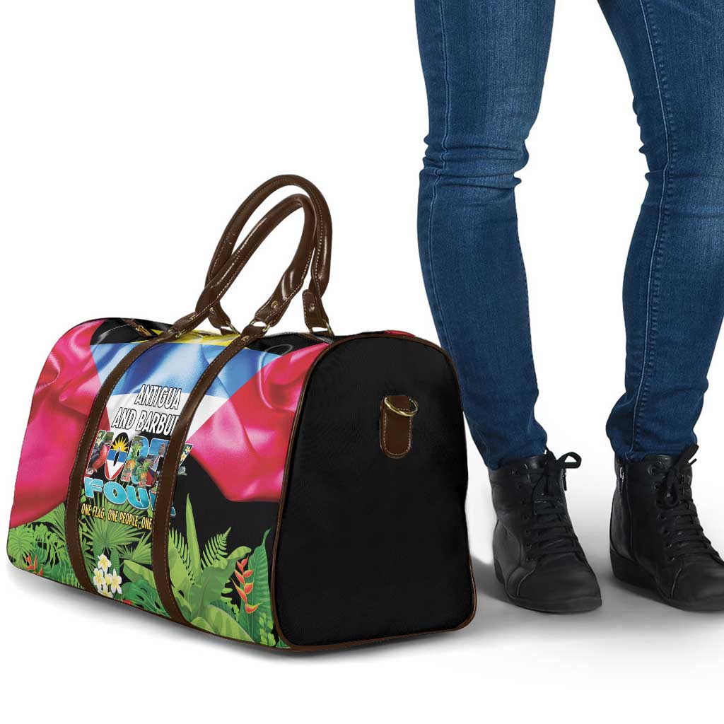 Antigua and Barbuda Independence Day Travel Bag 44th Anniversary One Flag One People One Spirit - Wonder Print Shop