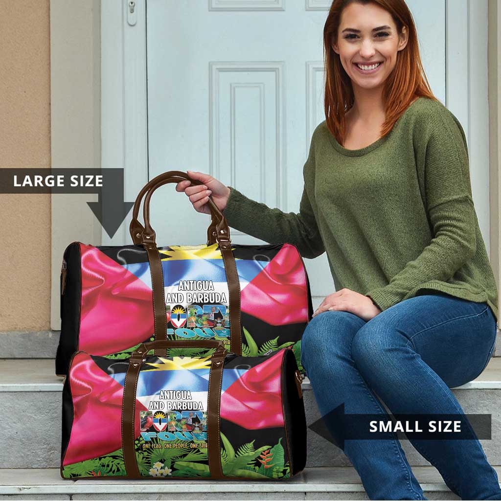 Antigua and Barbuda Independence Day Travel Bag 44th Anniversary One Flag One People One Spirit - Wonder Print Shop