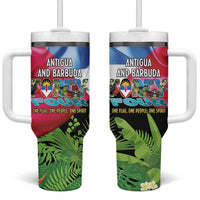 Antigua and Barbuda Independence Day Tumbler With Handle 44th Anniversary One Flag One People One Spirit - Wonder Print Shop