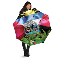 Antigua and Barbuda Independence Day Umbrella 44th Anniversary One Flag One People One Spirit - Wonder Print Shop