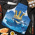 Barbados Independence Day Apron Gold Trident and Flying Fish - Wonder Print Shop