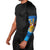 Barbados Independence Day Arm Sleeves Gold Trident and Flying Fish - Wonder Print Shop