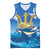 Barbados Independence Day Basketball Jersey Gold Trident and Flying Fish - Wonder Print Shop