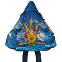 Barbados Independence Day Cloak Gold Trident and Flying Fish - Wonder Print Shop
