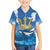 Barbados Independence Day Hawaiian Shirt Gold Trident and Flying Fish - Wonder Print Shop