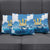 Barbados Independence Day Pillow Cover Gold Trident and Flying Fish - Wonder Print Shop