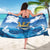 Barbados Independence Day Sarong Gold Trident and Flying Fish - Wonder Print Shop