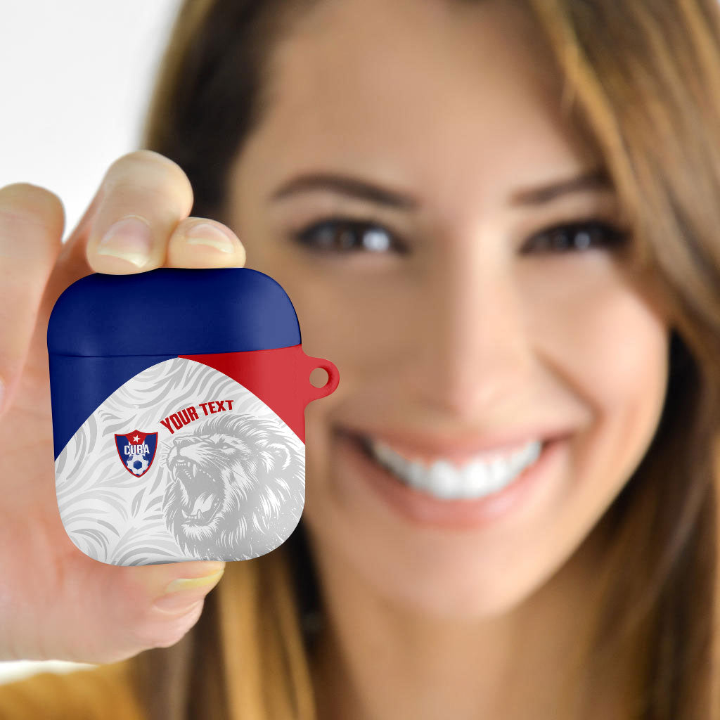 Cuba Football 2026 Custom AirPods Case Vamos Los Leones del Caribe