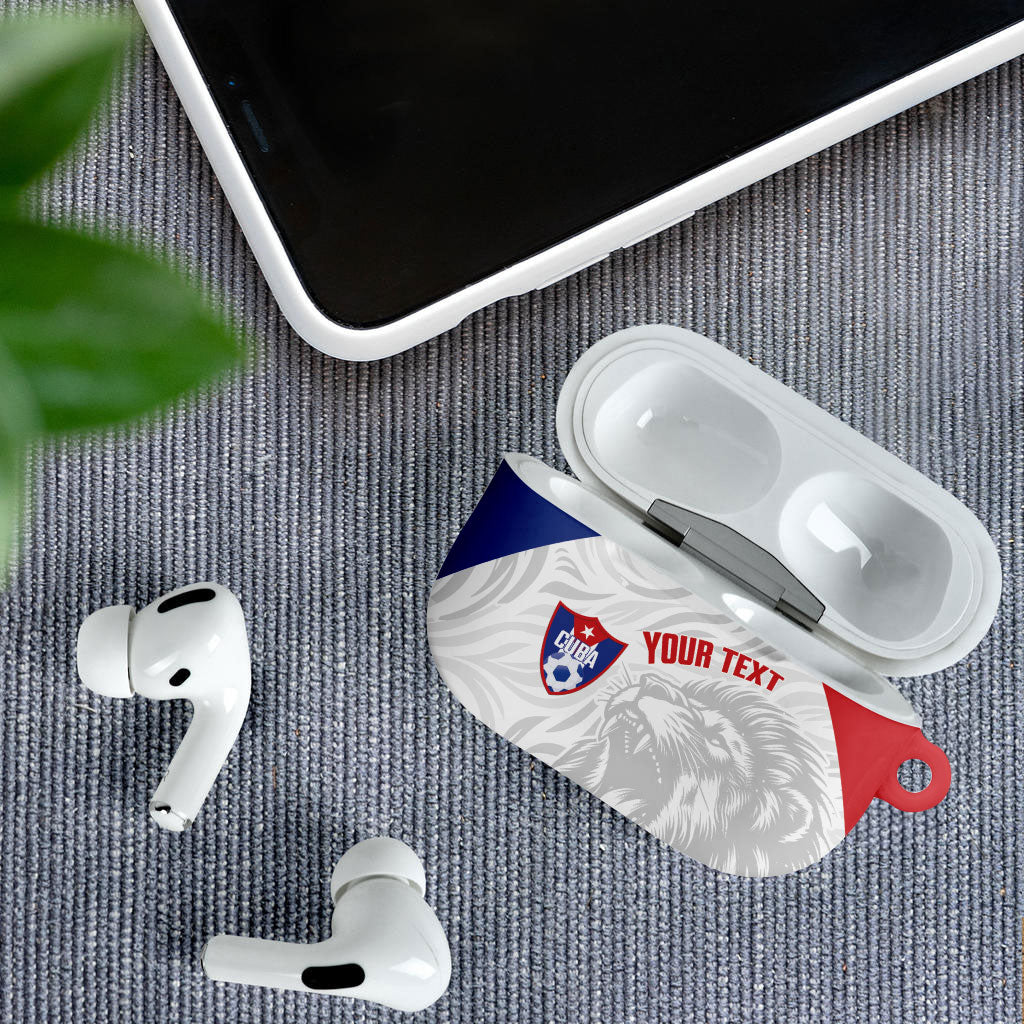 Cuba Football 2026 Custom AirPods Case Vamos Los Leones del Caribe