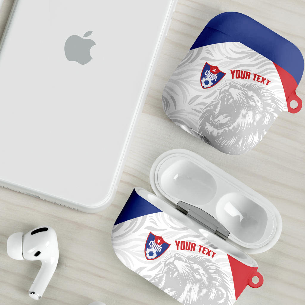 Cuba Football 2026 Custom AirPods Case Vamos Los Leones del Caribe