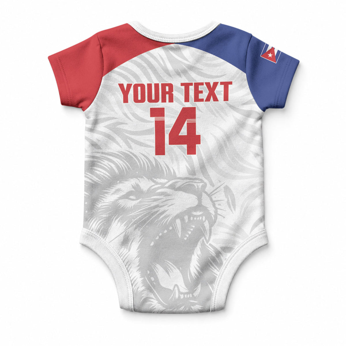 Cuba Football 2026 Custom Baby Onesie Vamos Los Leones del Caribe