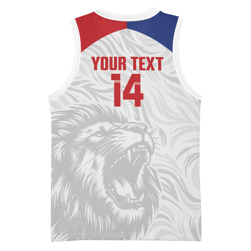 Cuba Football 2026 Custom Basketball Jersey Vamos Los Leones del Caribe