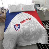 Cuba Football 2026 Custom Bedding Set Vamos Los Leones del Caribe