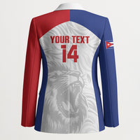 Cuba Football 2026 Custom Blazer Vamos Los Leones del Caribe
