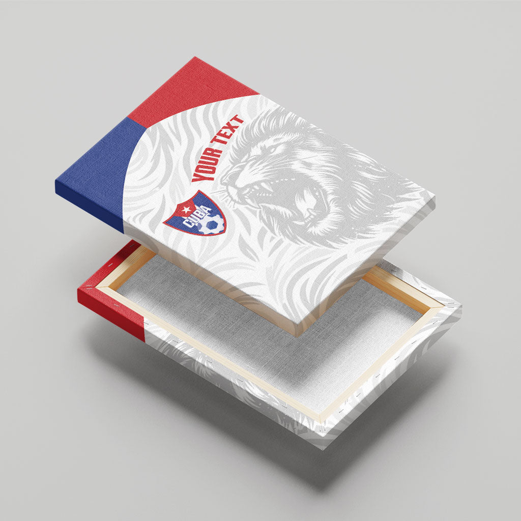 Cuba Football 2026 Custom Canvas Wall Art Vamos Los Leones del Caribe
