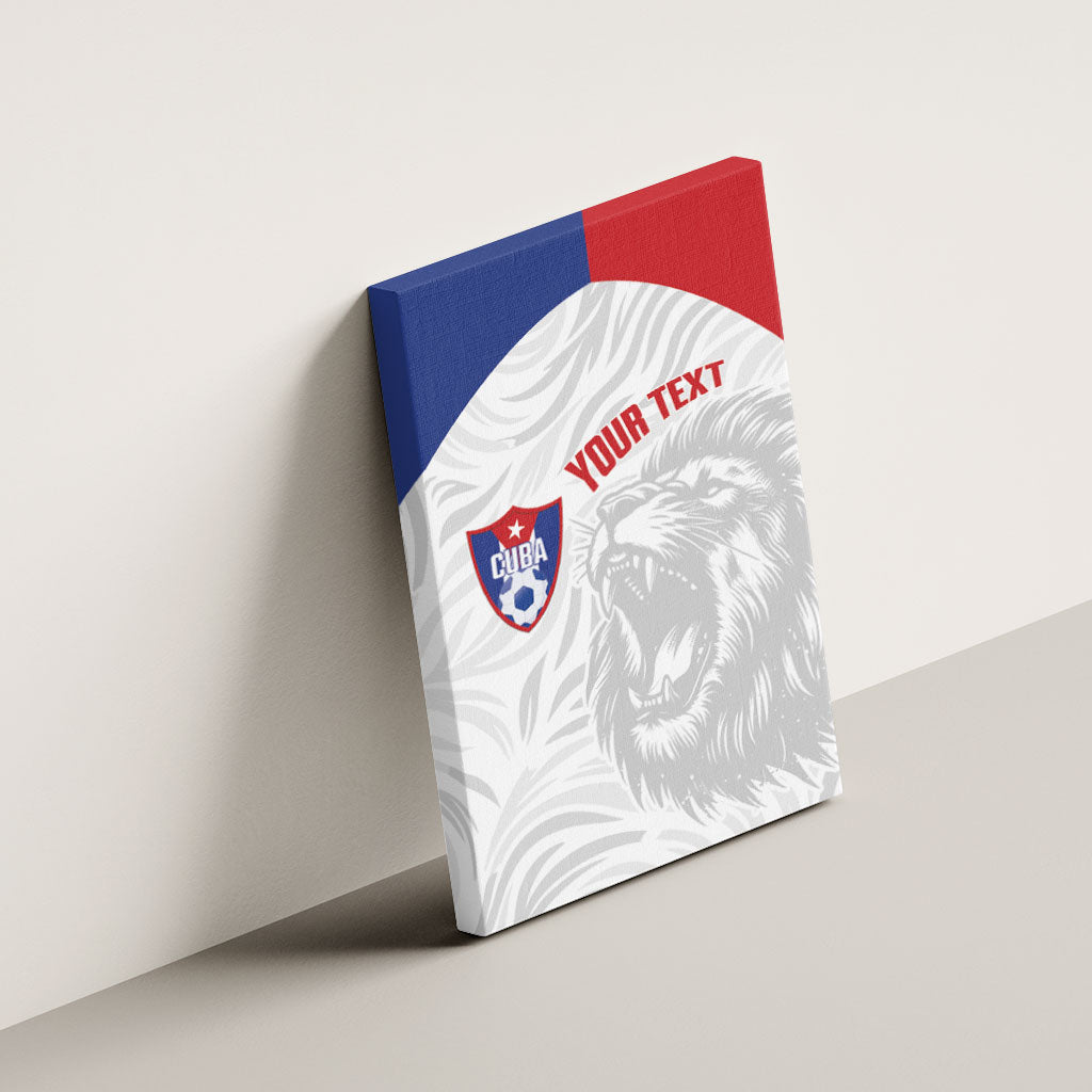 Cuba Football 2026 Custom Canvas Wall Art Vamos Los Leones del Caribe
