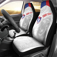 Cuba Football 2026 Custom Car Seat Cover Vamos Los Leones del Caribe