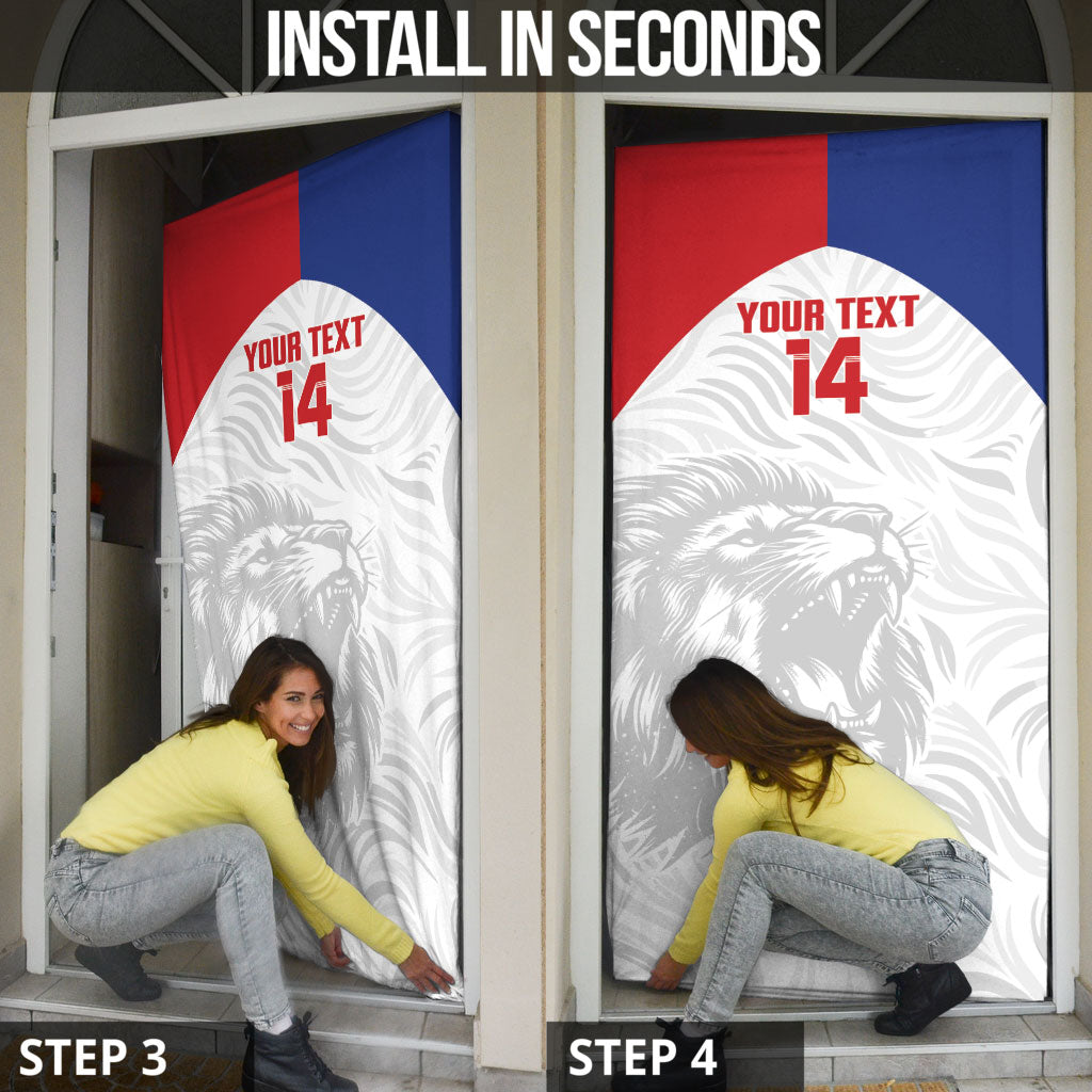 Cuba Football 2026 Custom Door Cover Vamos Los Leones del Caribe