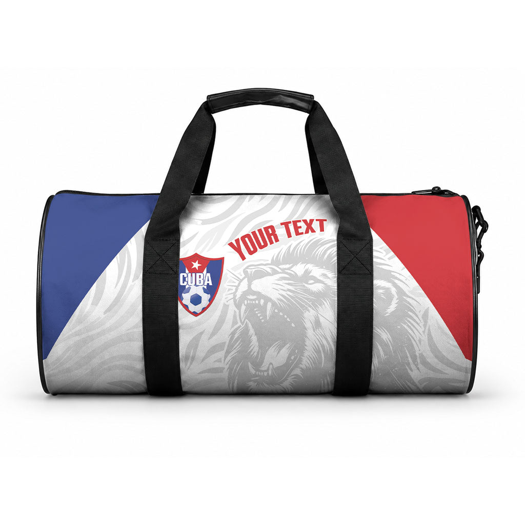 Cuba Football 2026 Custom Duffle Bag Vamos Los Leones del Caribe