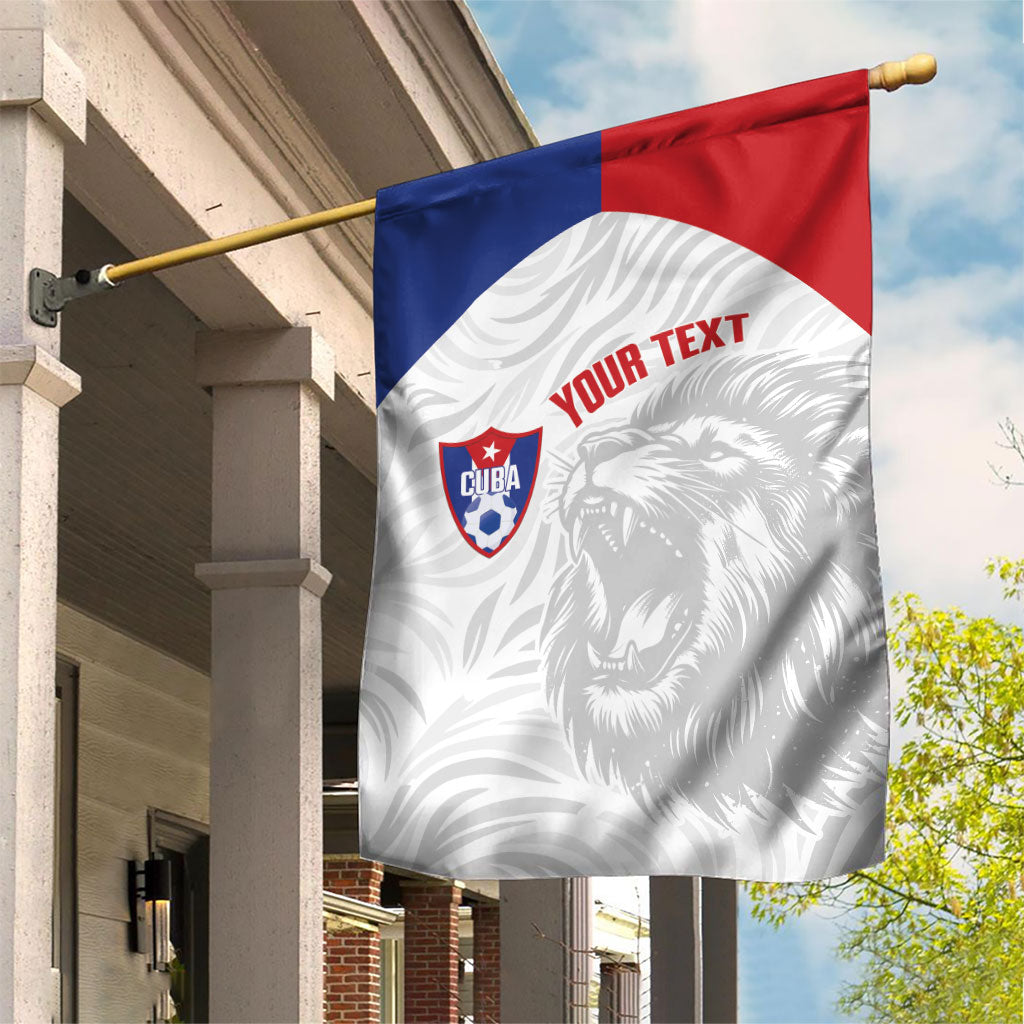 Cuba Football 2026 Custom Garden Flag Vamos Los Leones del Caribe