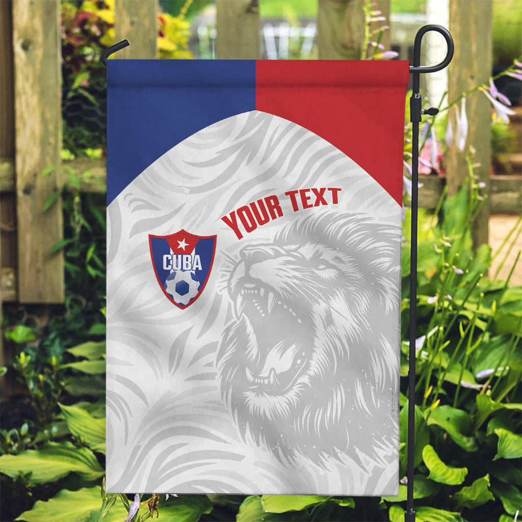 Cuba Football 2026 Custom Garden Flag Vamos Los Leones del Caribe