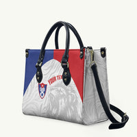Cuba Football 2026 Custom Leather Bag Vamos Los Leones del Caribe