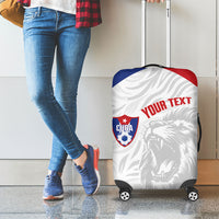 Cuba Football 2026 Custom Luggage Cover Vamos Los Leones del Caribe